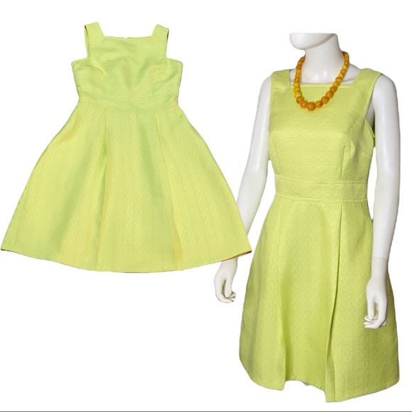 Mixit Dresses & Skirts - MiXT Heidi Weisel A-line mint green sleeveless textured Pocket Dress Size 8 | M